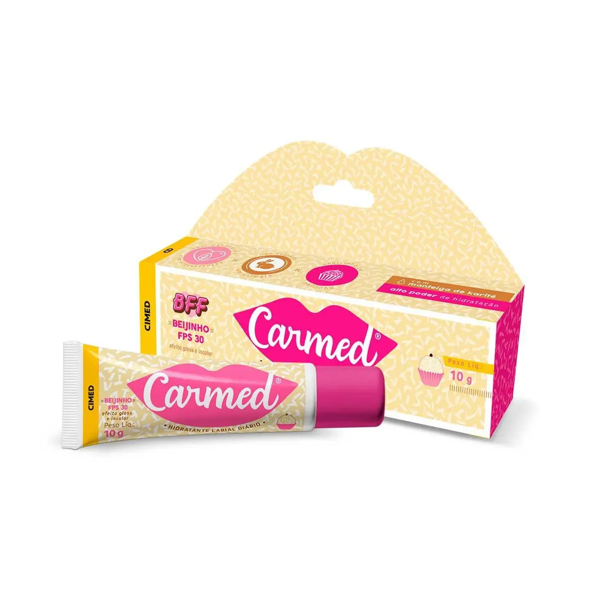 Hidratante Labial Cereja Carmed 10g - Cimed