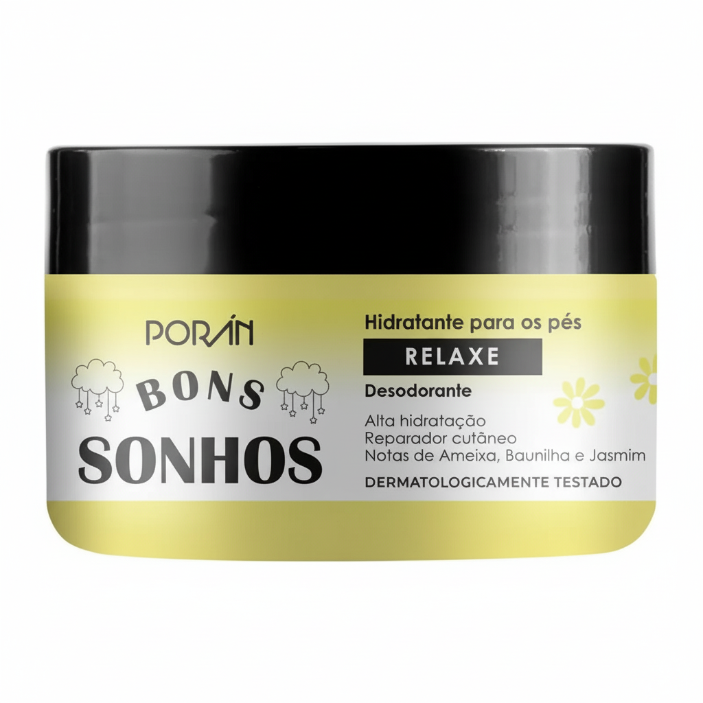 Hidratante Para os Pés RELAXE - Porán Cosméticos