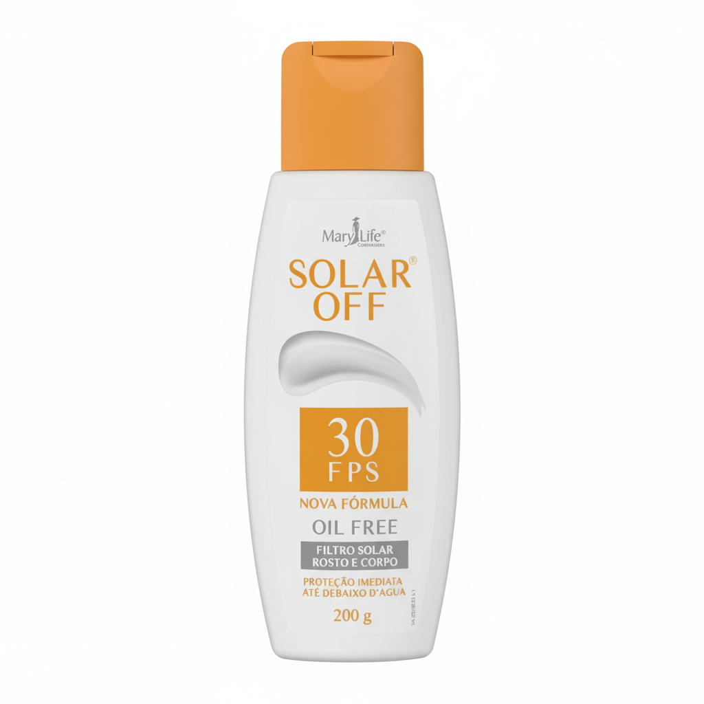 Filtro Solar Off 30 FPS 200g - Mary Life Cosméticos