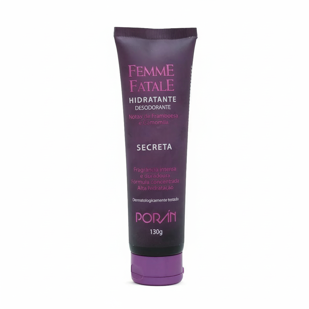 Hidratante Desodorante Femme Fatale Secreta Porán 130g