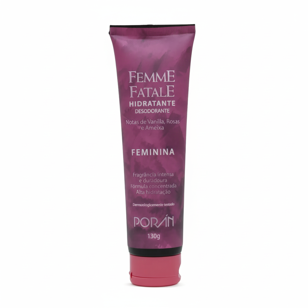 Hidratante Desodorante Femme Fatale Secreta Porán 130g