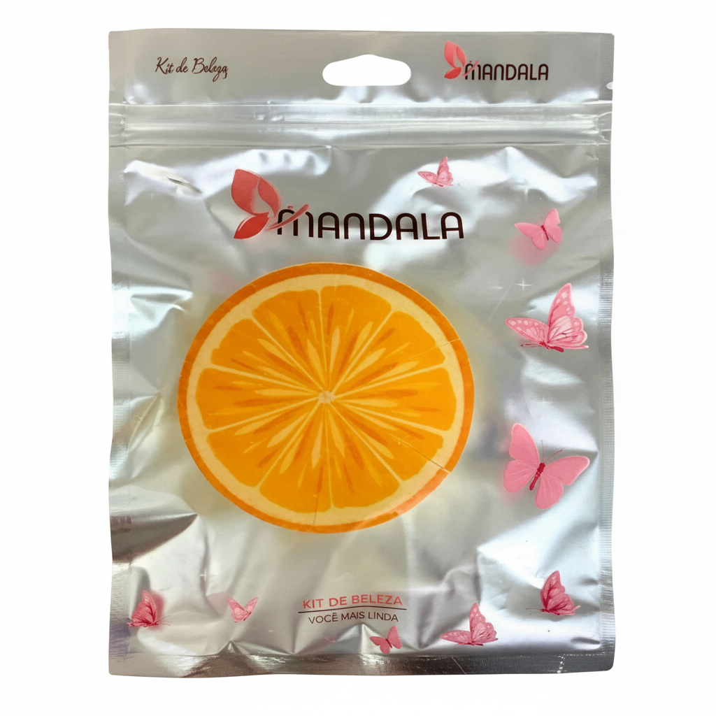 Esponja para Maquiagem Frutas Mandala