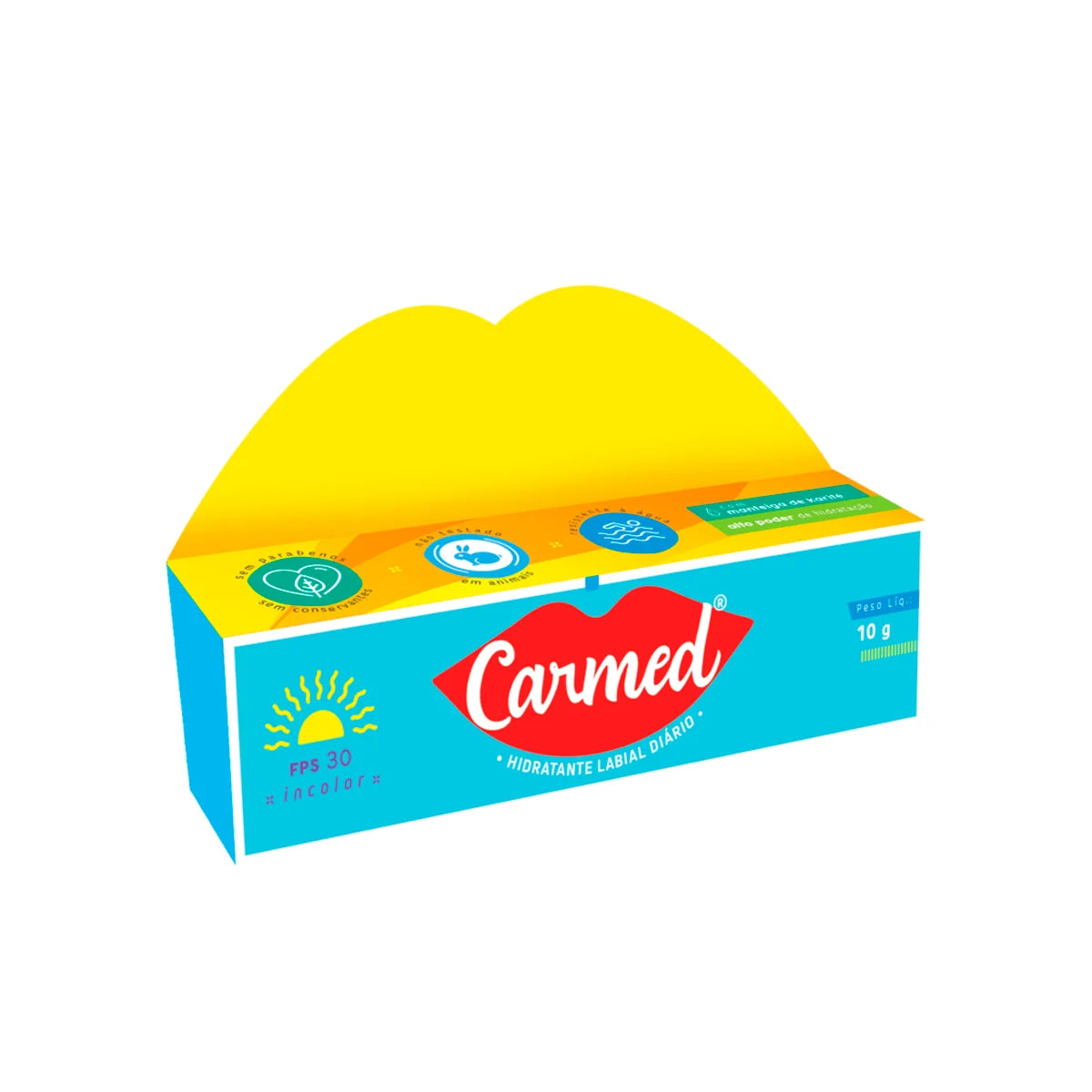 Hidratante Labial Cereja Carmed 10g - Cimed