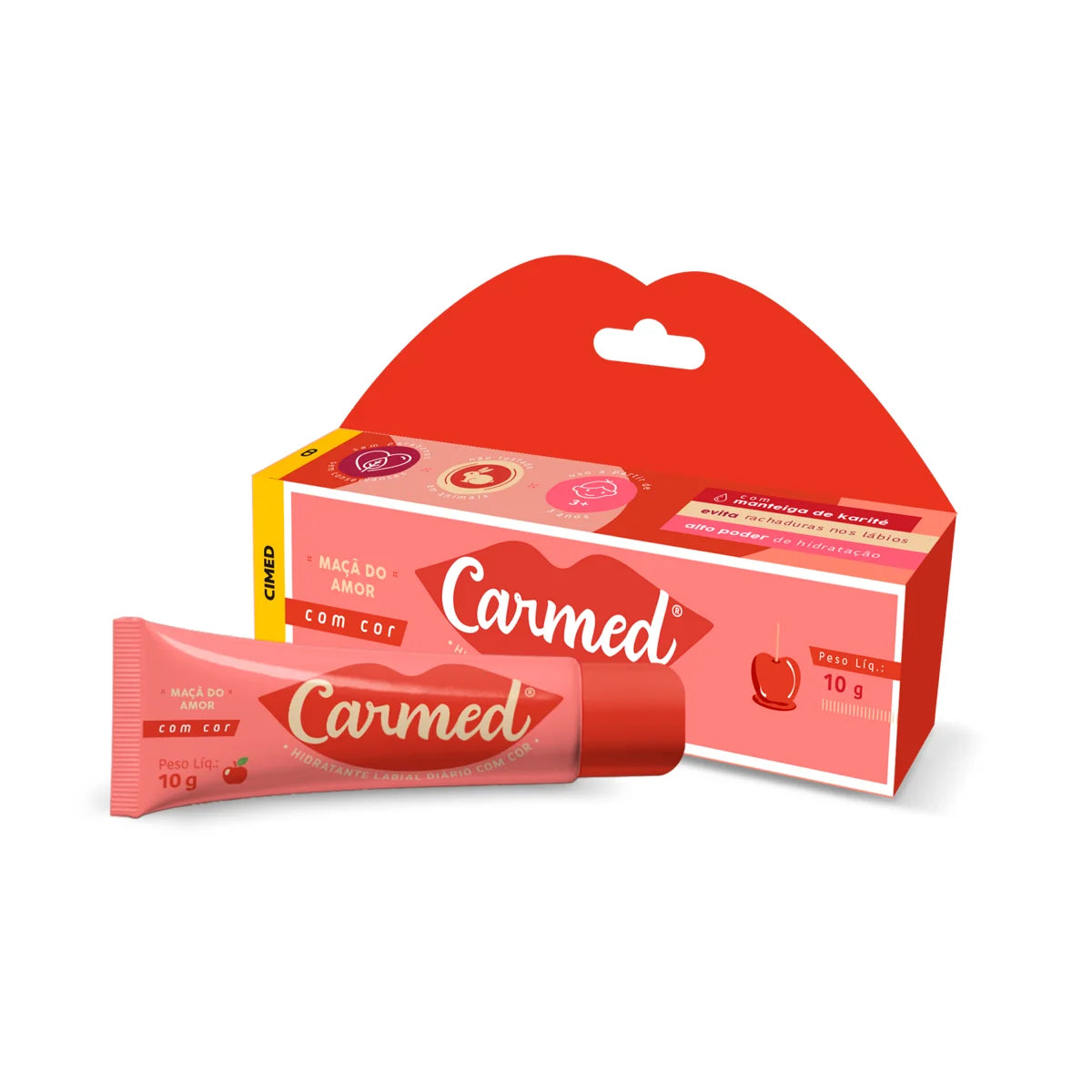 Hidratante Labial Cereja Carmed 10g - Cimed